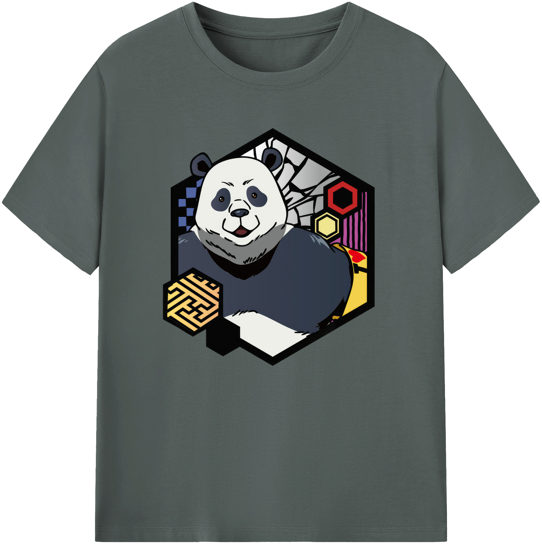（画像用） 呪術廻戦 Jujutsu Kaisen 綿100％ メンズ半袖Tシャツ｜肌触りやわらか＆通気性